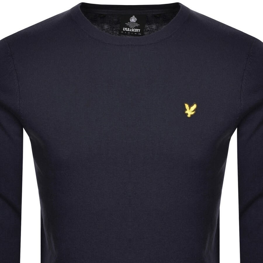 Lyle and scott merino crew neck sale